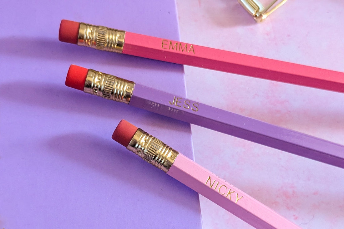 ✨Your Name in Foil… On a Pencil?! Yes Please✨