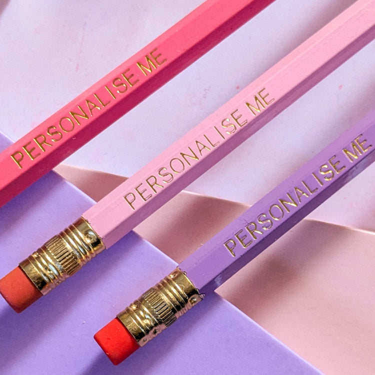 Personalised Pencil Collection