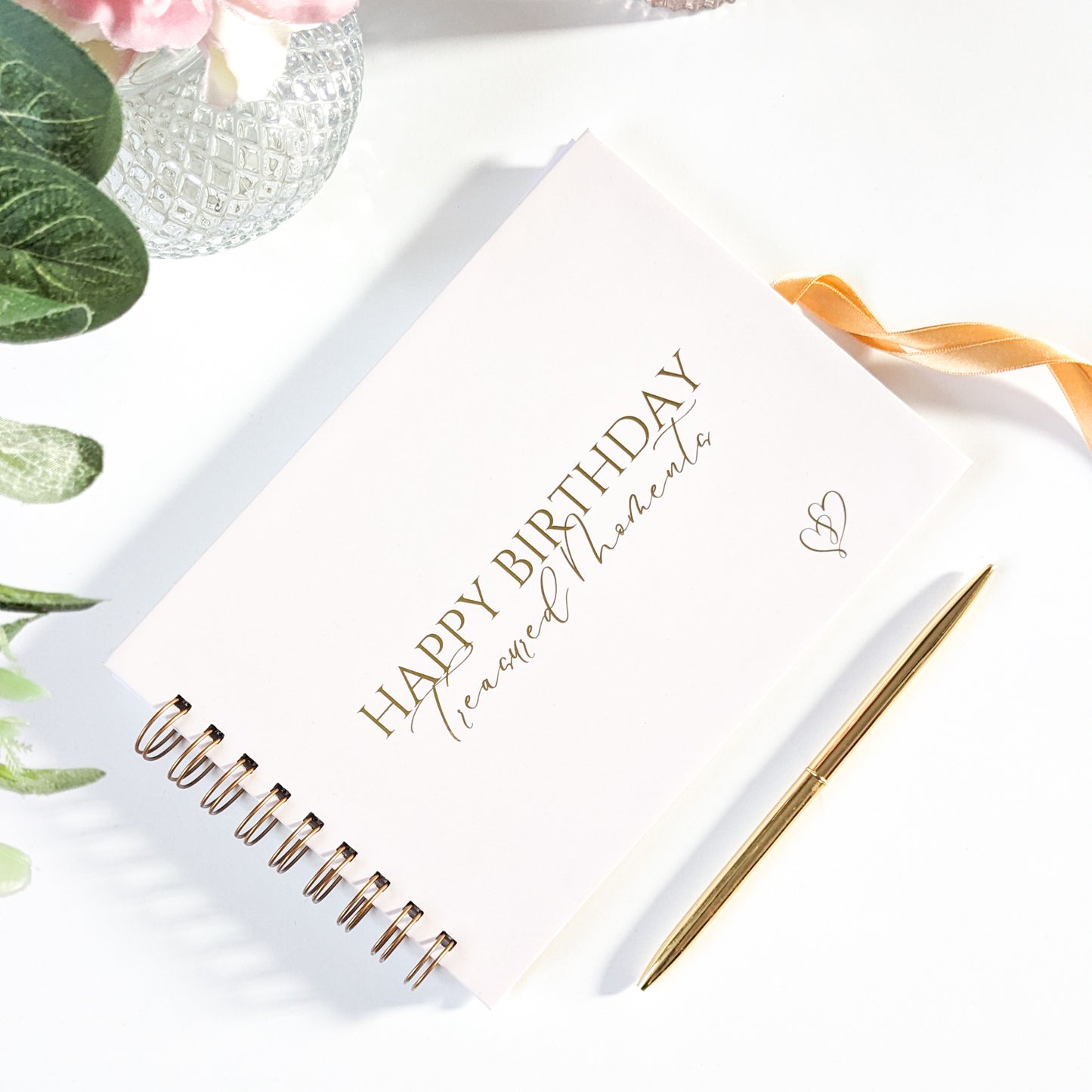 Sample Personalised Birthday Book | Happy Birthday | Treasured Moments
