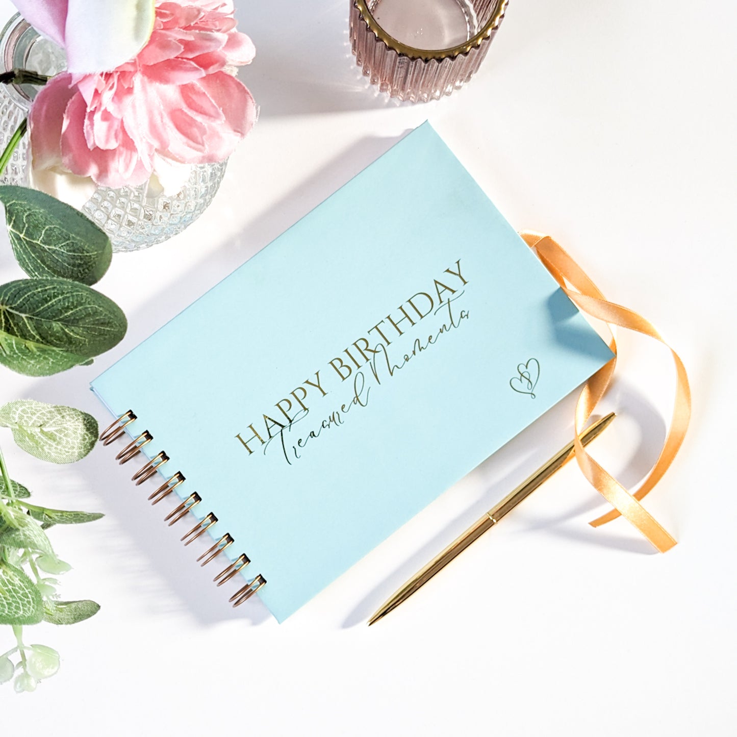 Sample Personalised Birthday Book | Happy Birthday | Treasured Moments