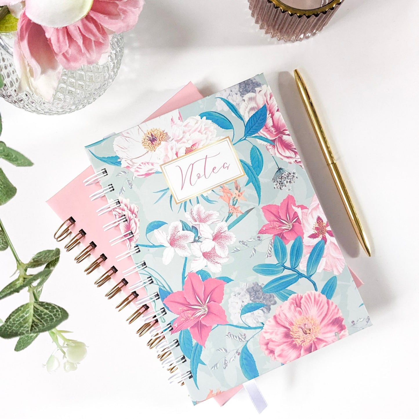 Sample | Personalised Floral Notebook