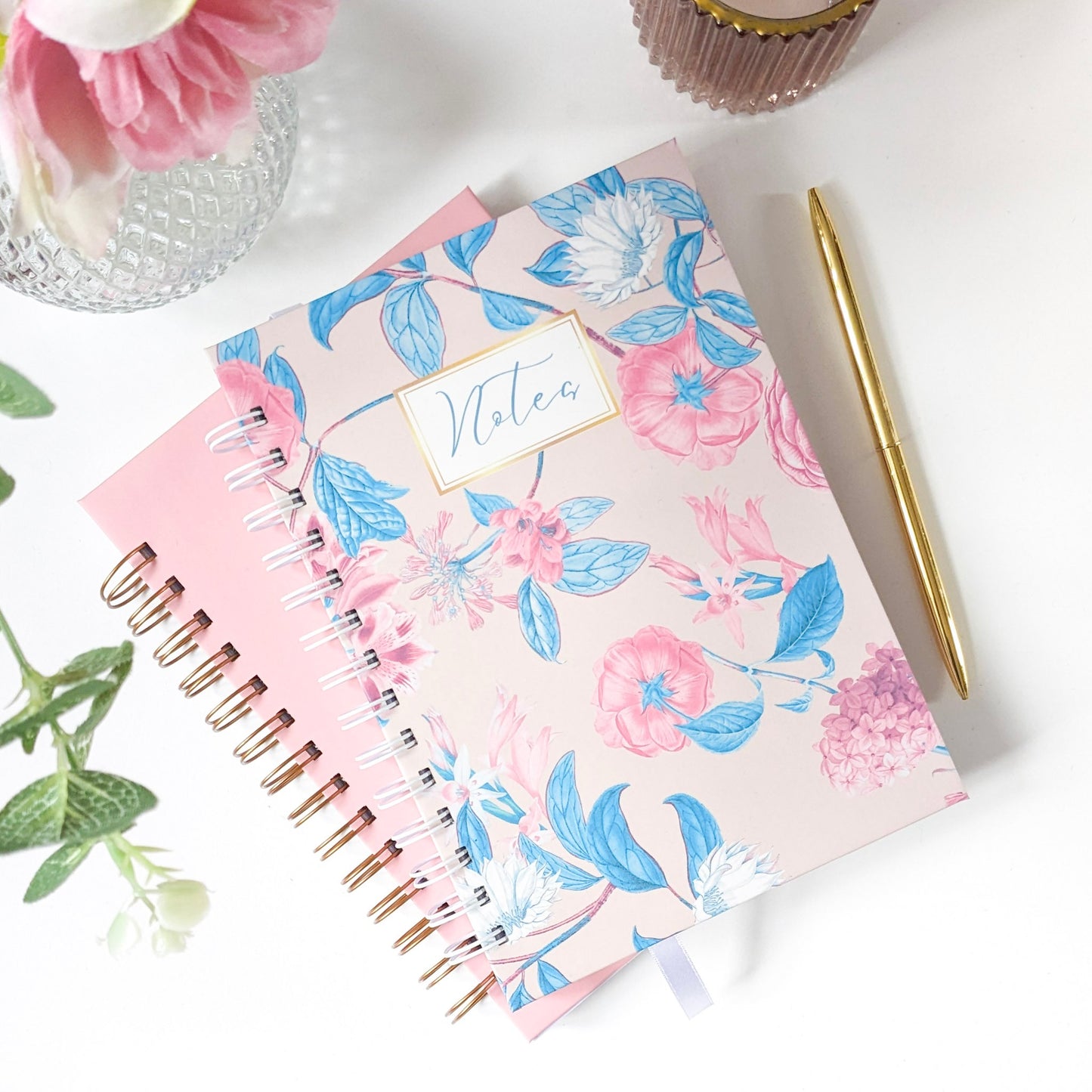 Sample | Personalised Floral Notebook