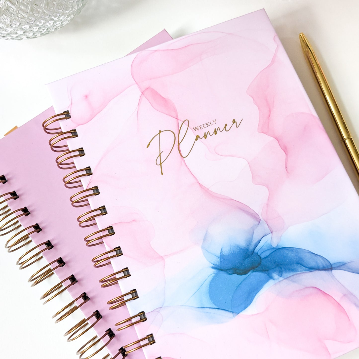Personalised Undated Planner | Blue