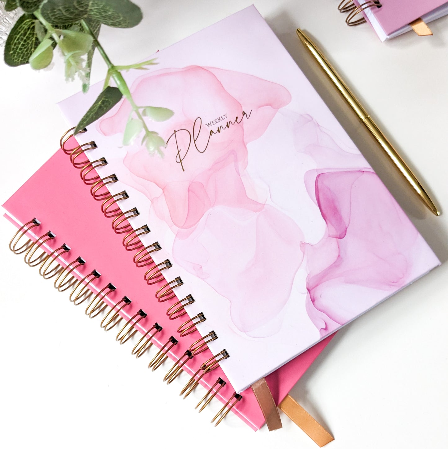 Personalised Undated Planner | Pink
