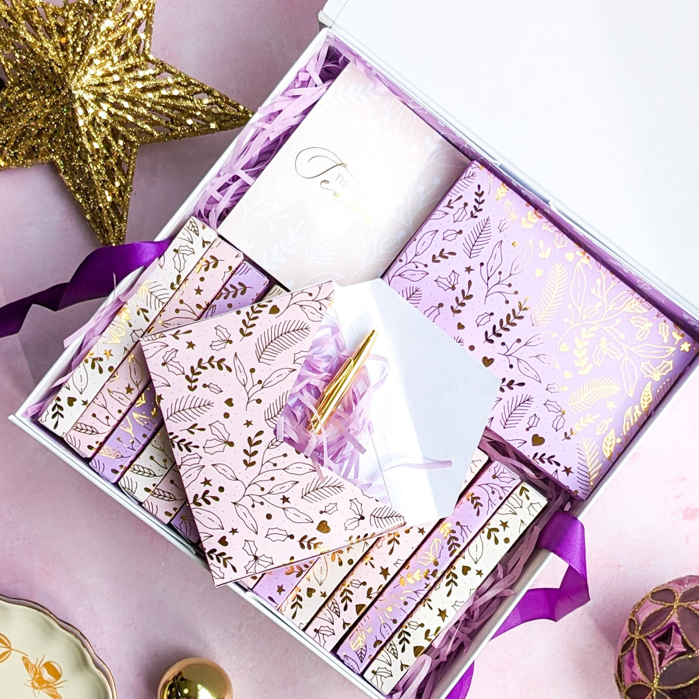Personalised Christmas Advent Calendar Gift Box