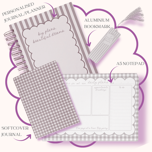 MEGA Mystery Bundle | Choose Journal or Undated Planner | with Personalisation