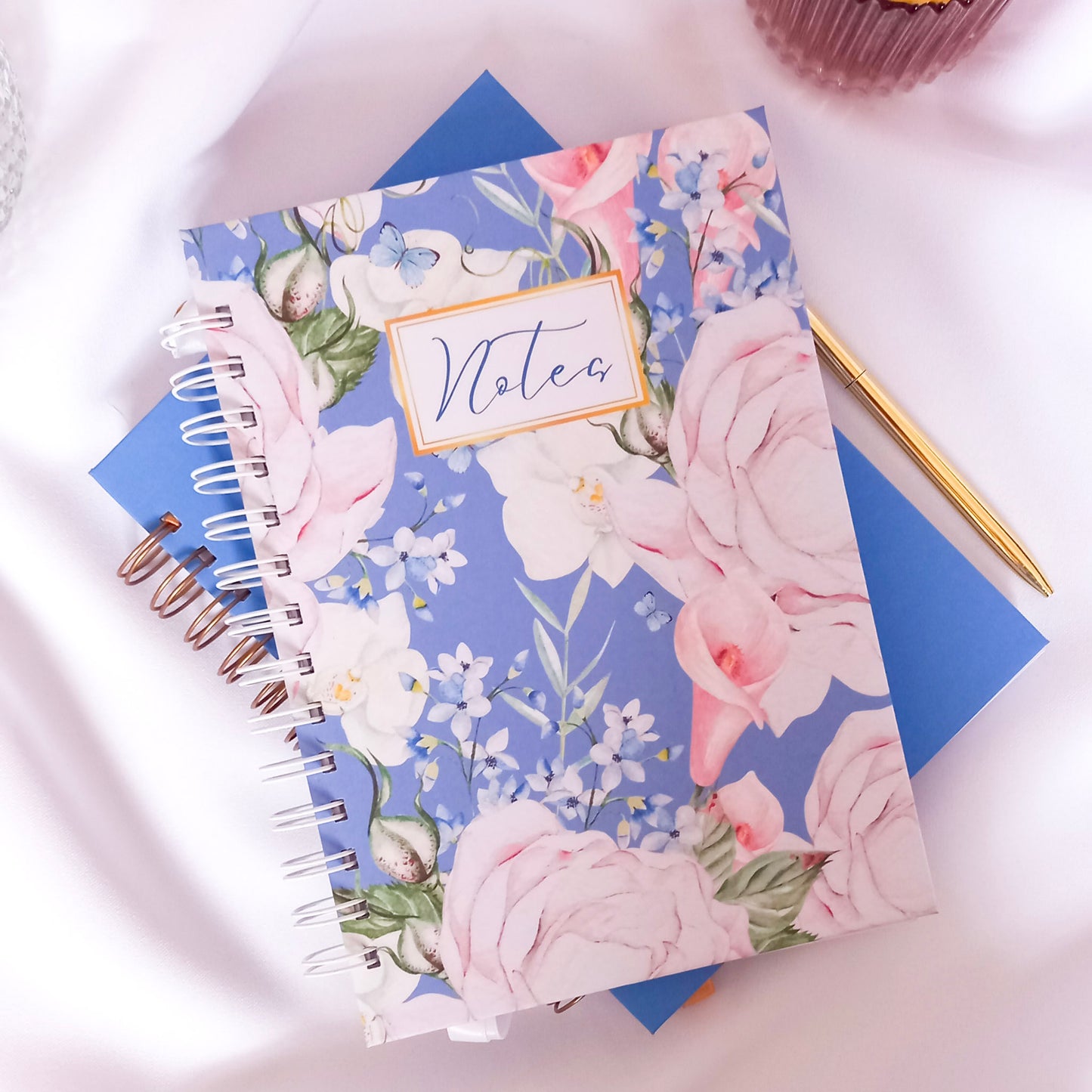 Sample | Personalised Floral Notebook