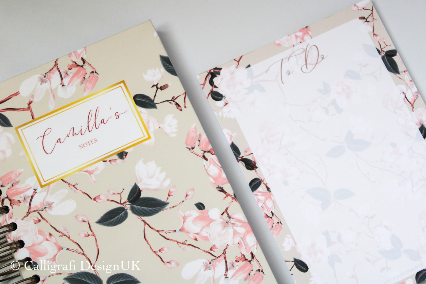 Floral Burst | Personalised Notebook Set