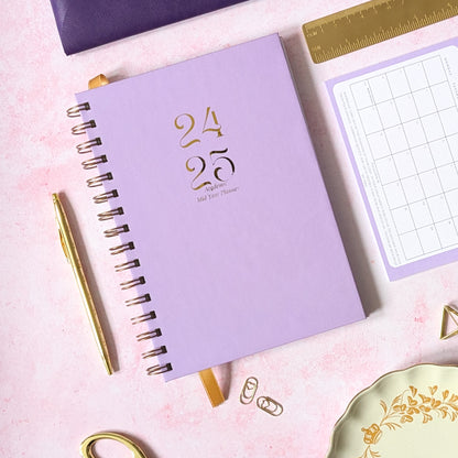 Personalised Luxury Academic Mid Year Diary 25-26 Collection