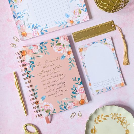 For I Consider | Romans 8:18 | Personalised Journal | Christian Faith Stationery