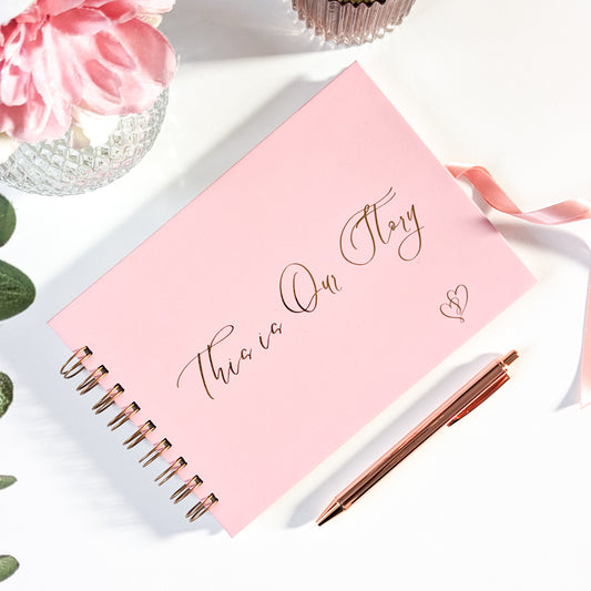 Sample Personalised Memory Book | This is our Story