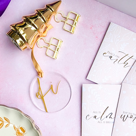 Personalised Christmas Baubles