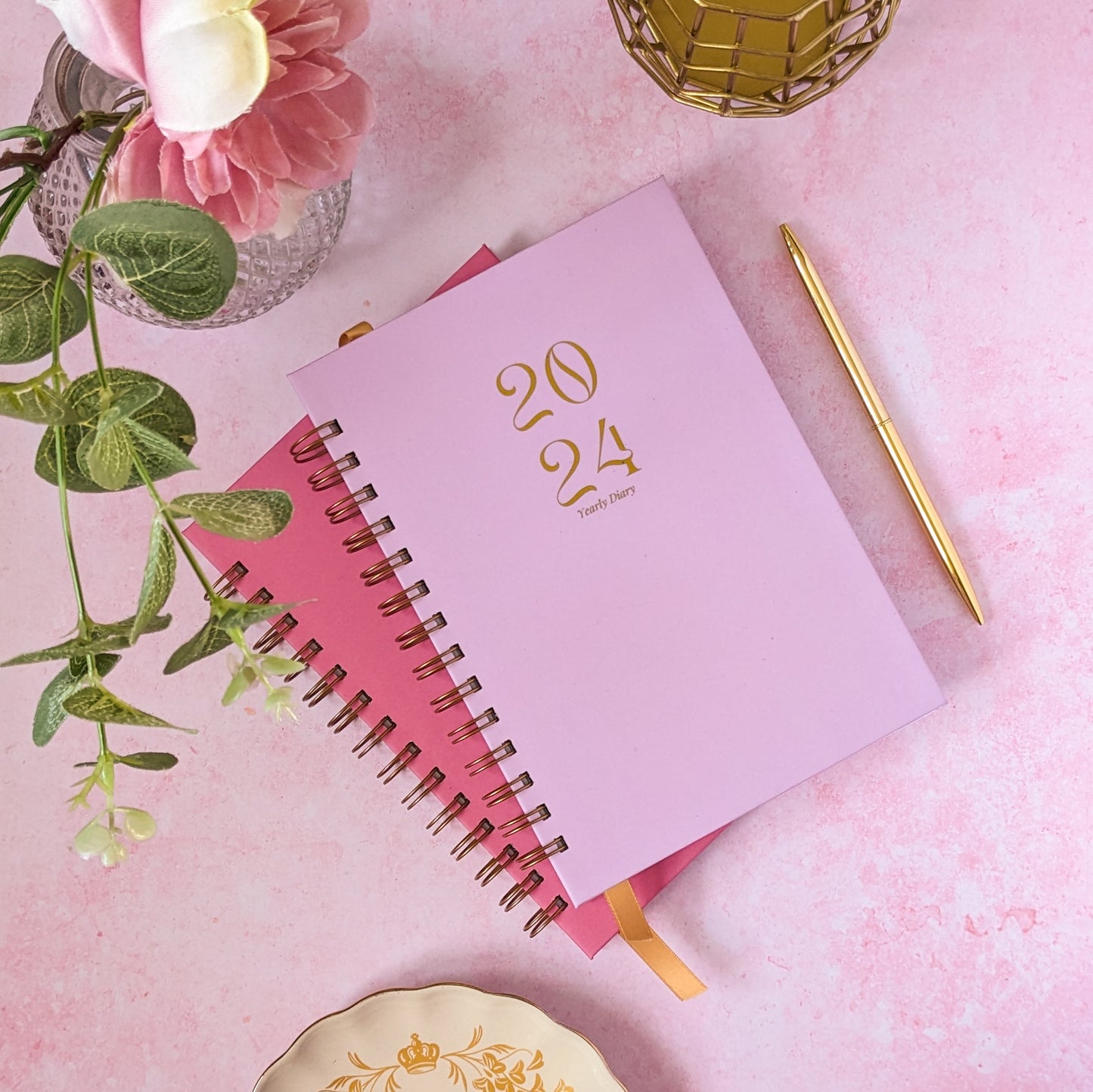 Personalised 2024 Diary | Lilac