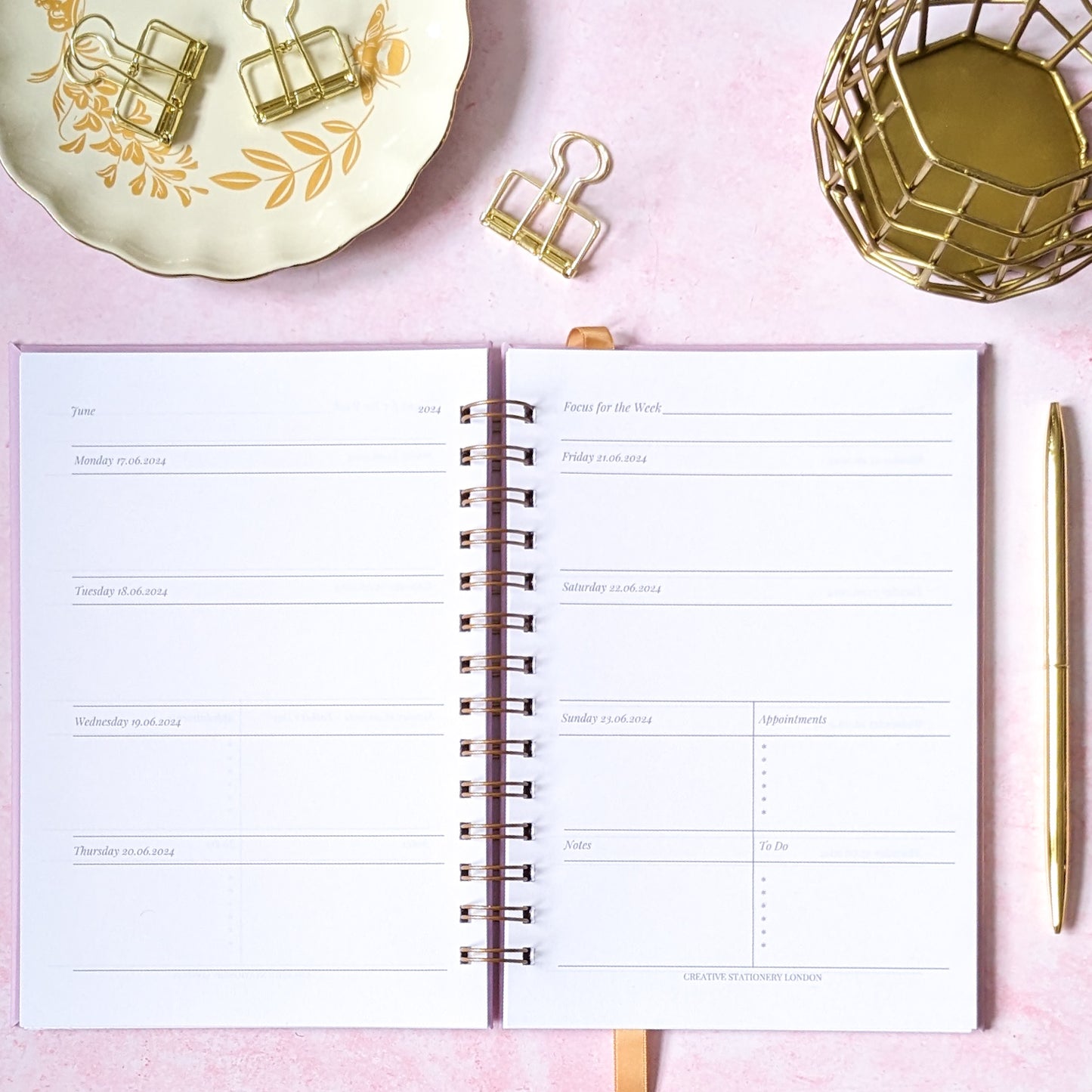 Personalised Luxury 2025 Diary Collection