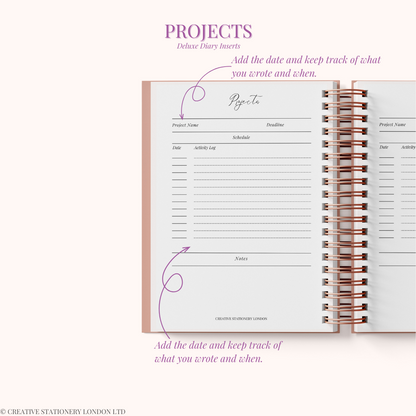 Personalised Luxury 2025 Diary Collection