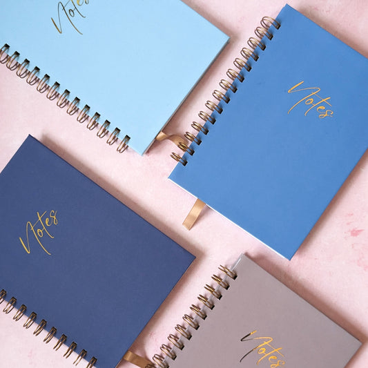 Personalised Notebook & Journal | Spring Sample Sale | Blues