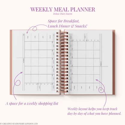 Personalised Luxury 2025 Diary Collection