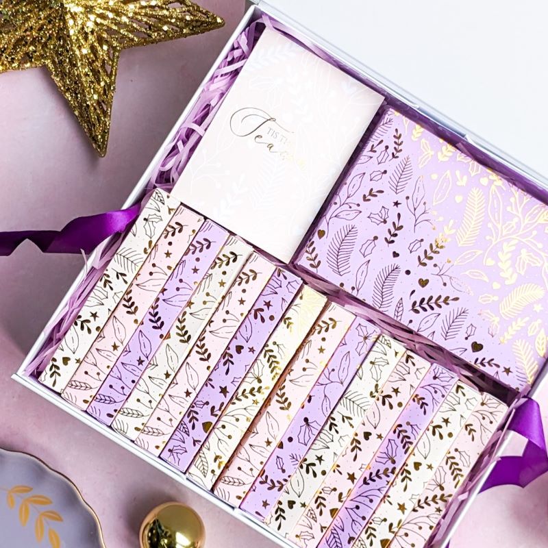 Personalised Christmas Advent Calendar Gift Box