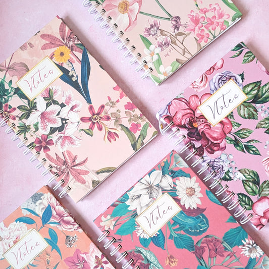 Personalised Notebook & Journal | Spring Sample Sale | Florals
