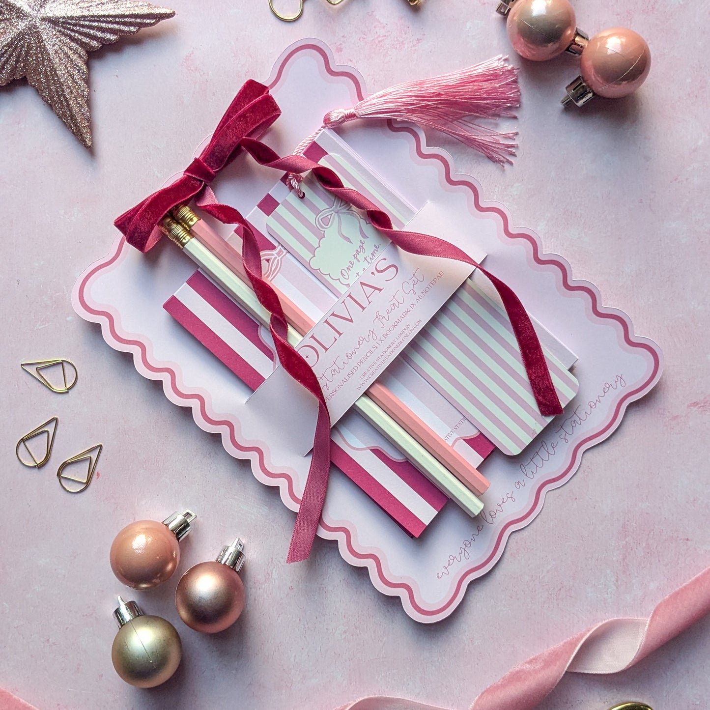 Personalised Mini Stationery Treat Set