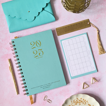 Personalised Luxury Faith 2025 Diary Collection