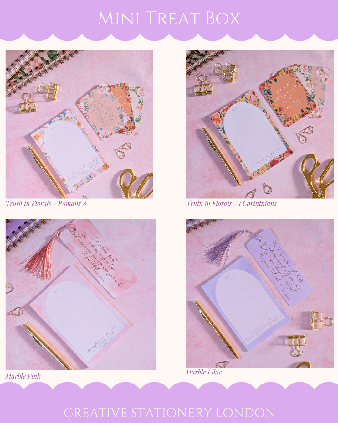 Personalised Stationery Treat Gift Box | Handmade Luxury Stationery Set
