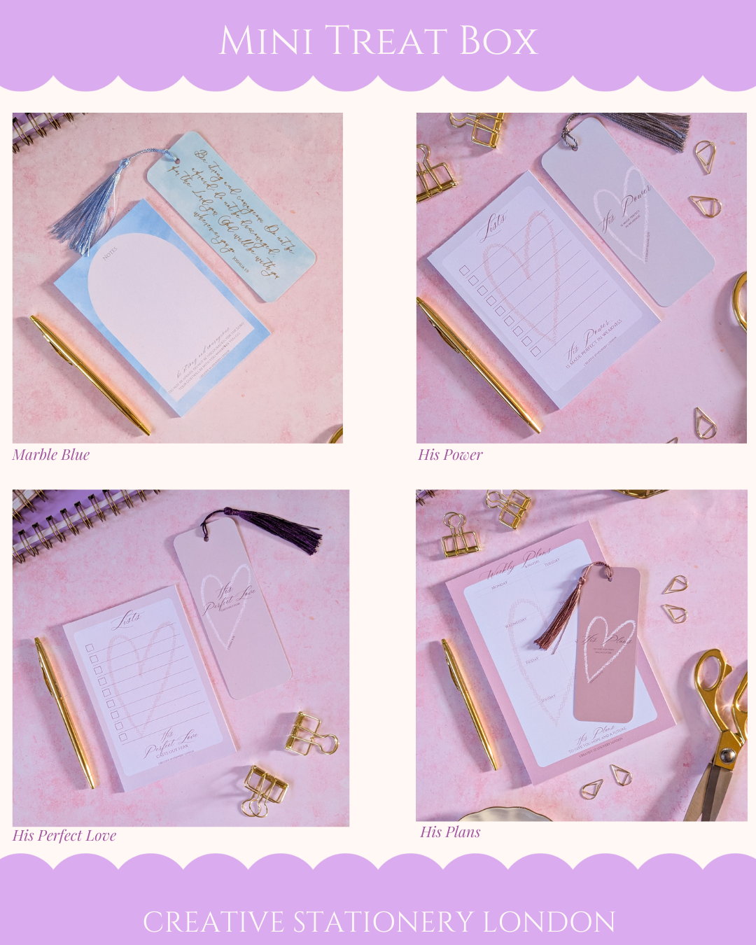Personalised Stationery Treat Gift Box | Handmade Luxury Stationery Set