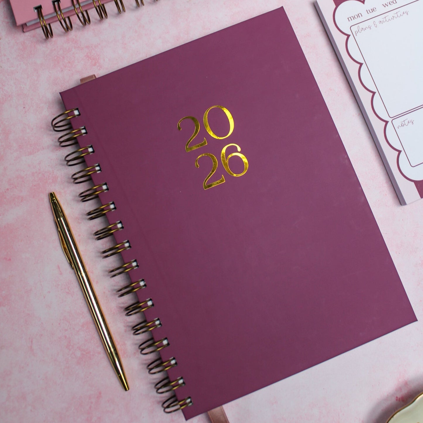 Personalised 2026 Dated Diary | Classic weekly style | Planner edit | Signature Colour