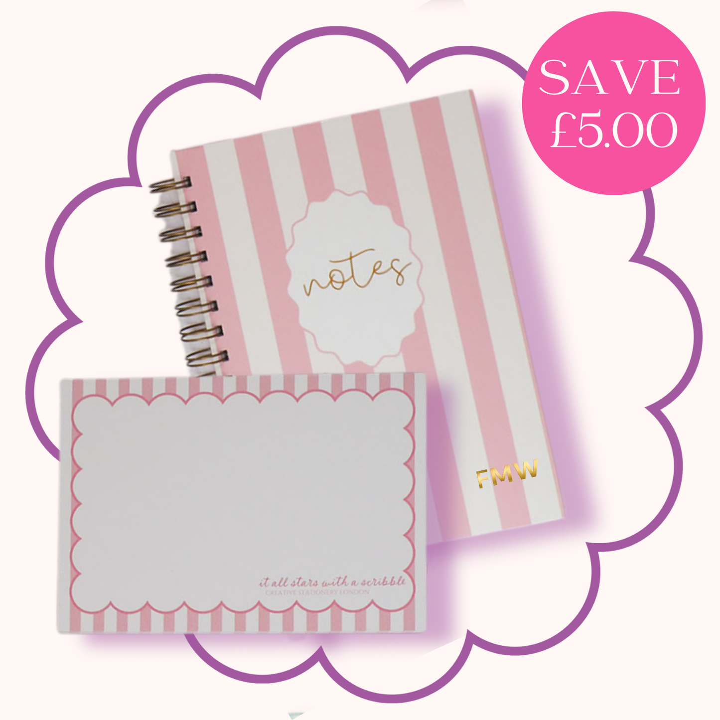 Personalised Journal & Notepad Bundle