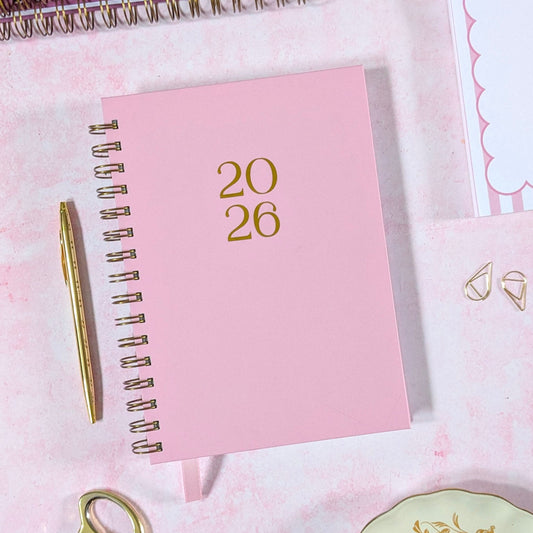 Personalised 2026 Dated Diary | Classic weekly style | Planner edit | Signature Colour