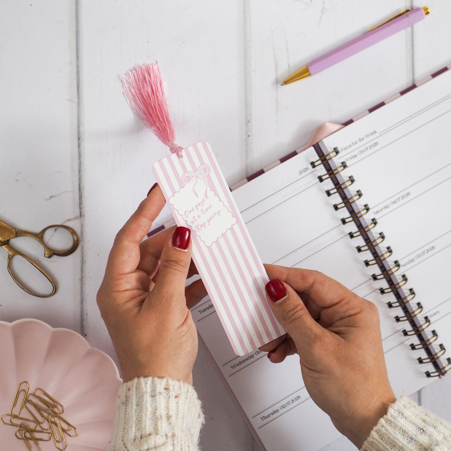 Aluminium Bookmark | Big Plans & Beautiful Dreams Collection