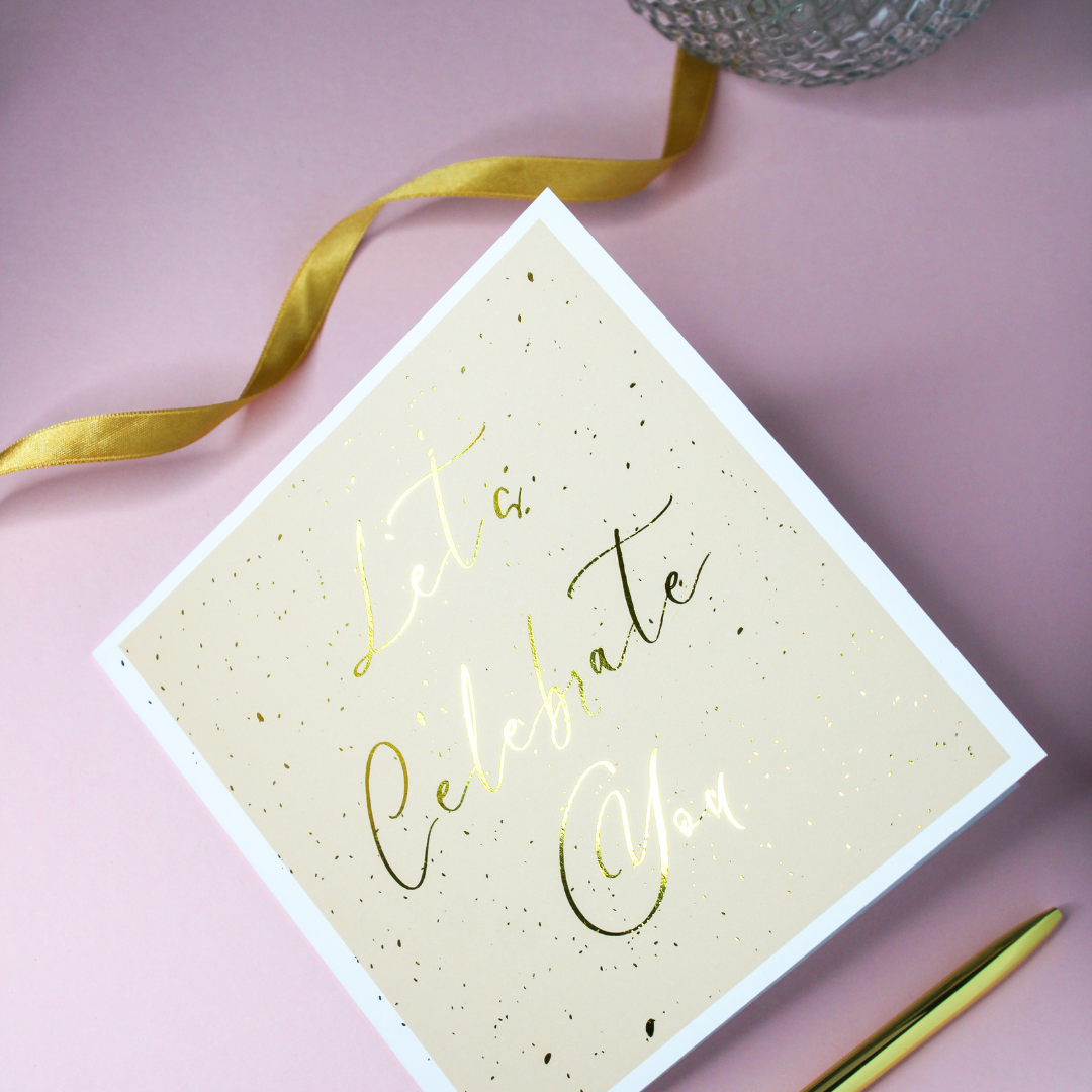 Personalised Celebration Card | Your own Text