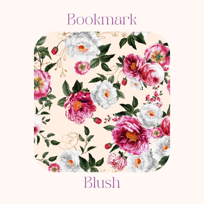 Floral Aluminium Bookmark | Blossom & Blush