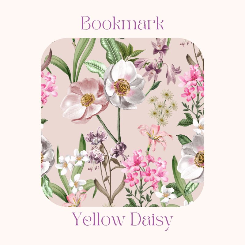 Floral Aluminium Bookmark Collection