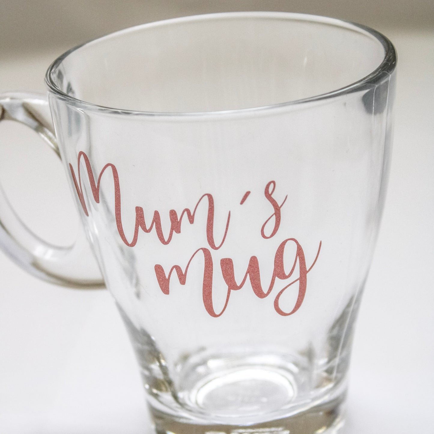 Personalised Glass Mugs | 12oz