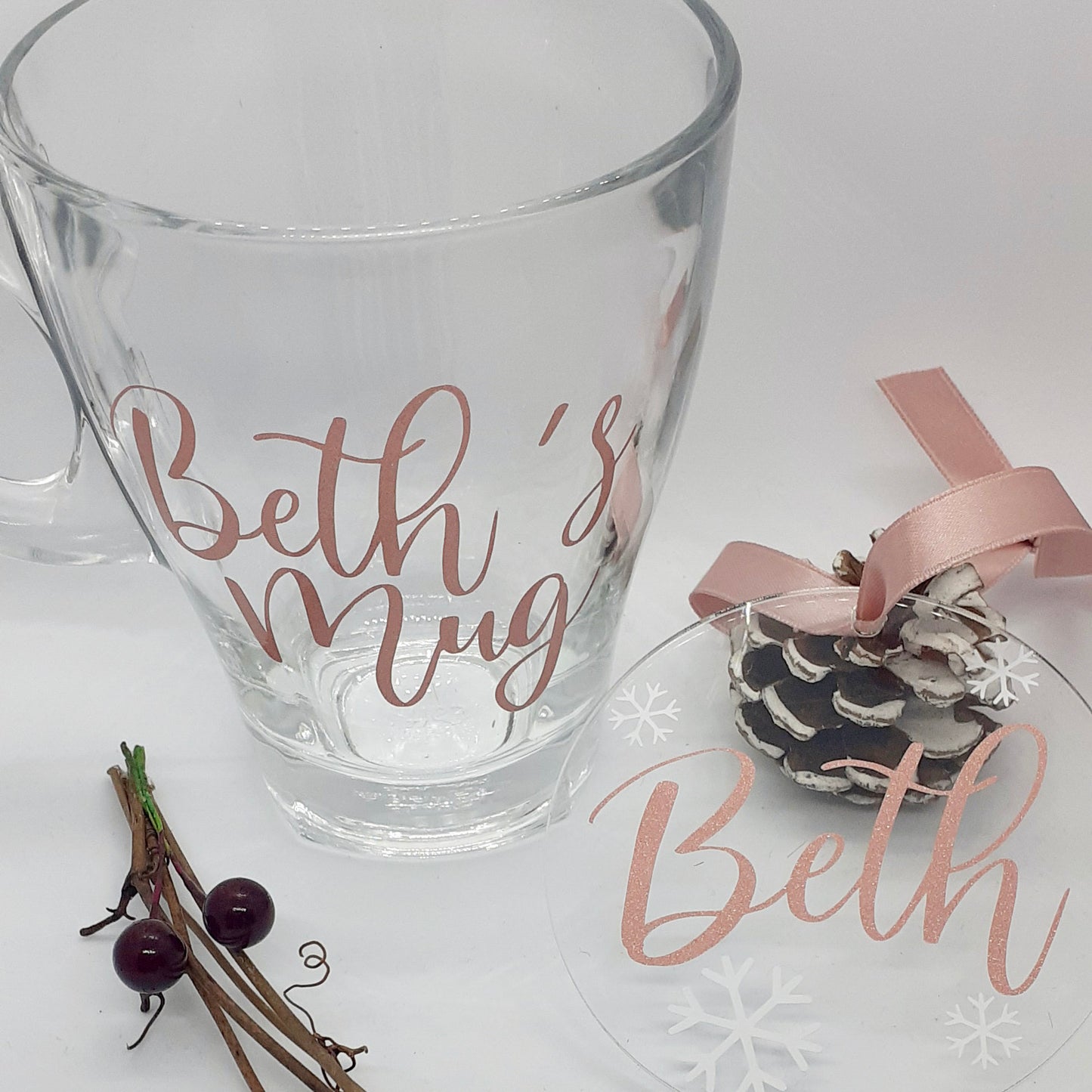 Personalised Glass Mugs | 12oz