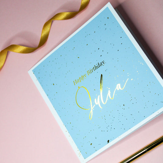 Personalised Celebration Card | Your own Text