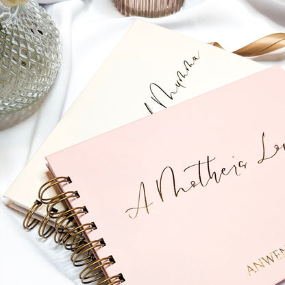 Personalised Keepsake Memory Book | A Mother's Love