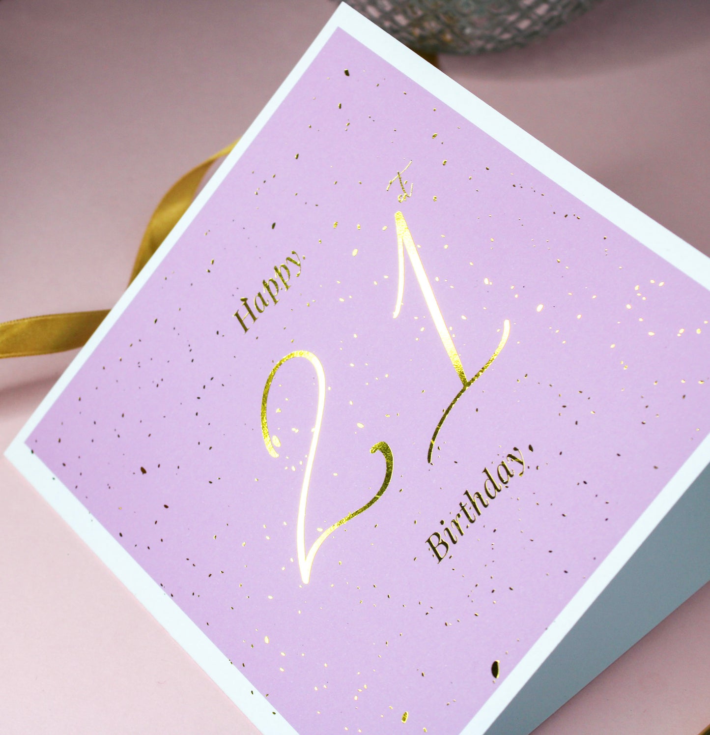 Celebration Card | Personalised Birthday Number