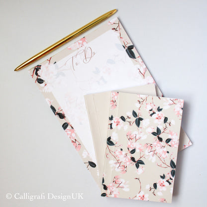 Personalised A6 Mini Notebook & Notepad Gift Set