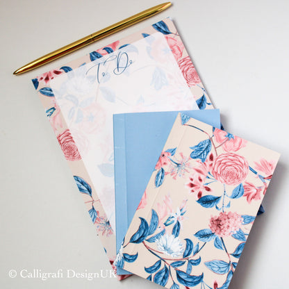Personalised A6 Mini Notebook & Notepad Gift Set