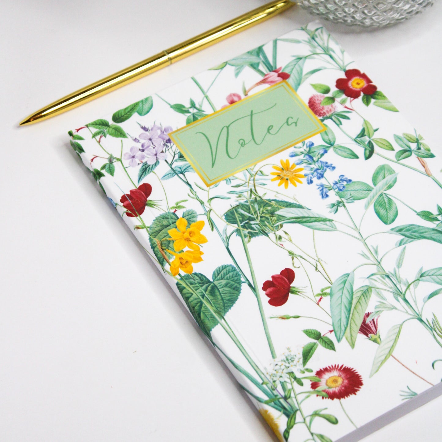 Personalised Softcover Notebook | Wildflower