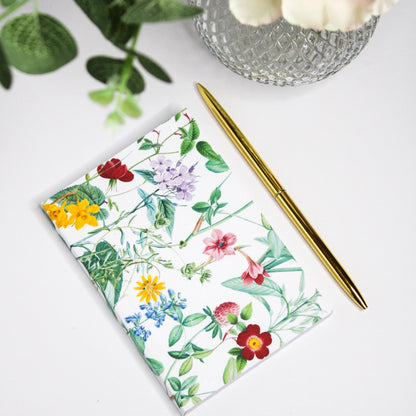 Personalised A6 Mini Softcover Notebook | Wild Leaf