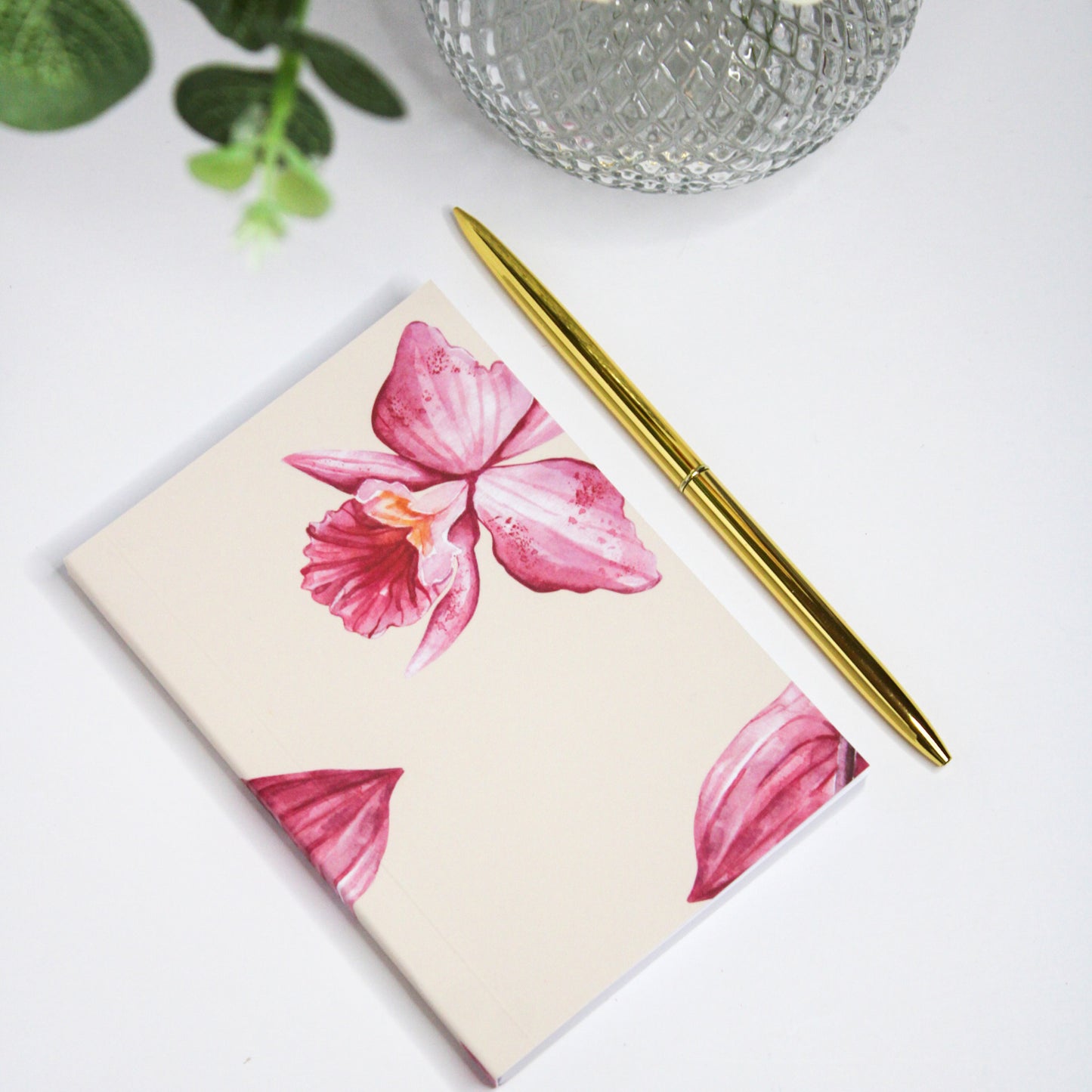 Personalised A6 Mini Notebook Gift Set | Bohemian Flower